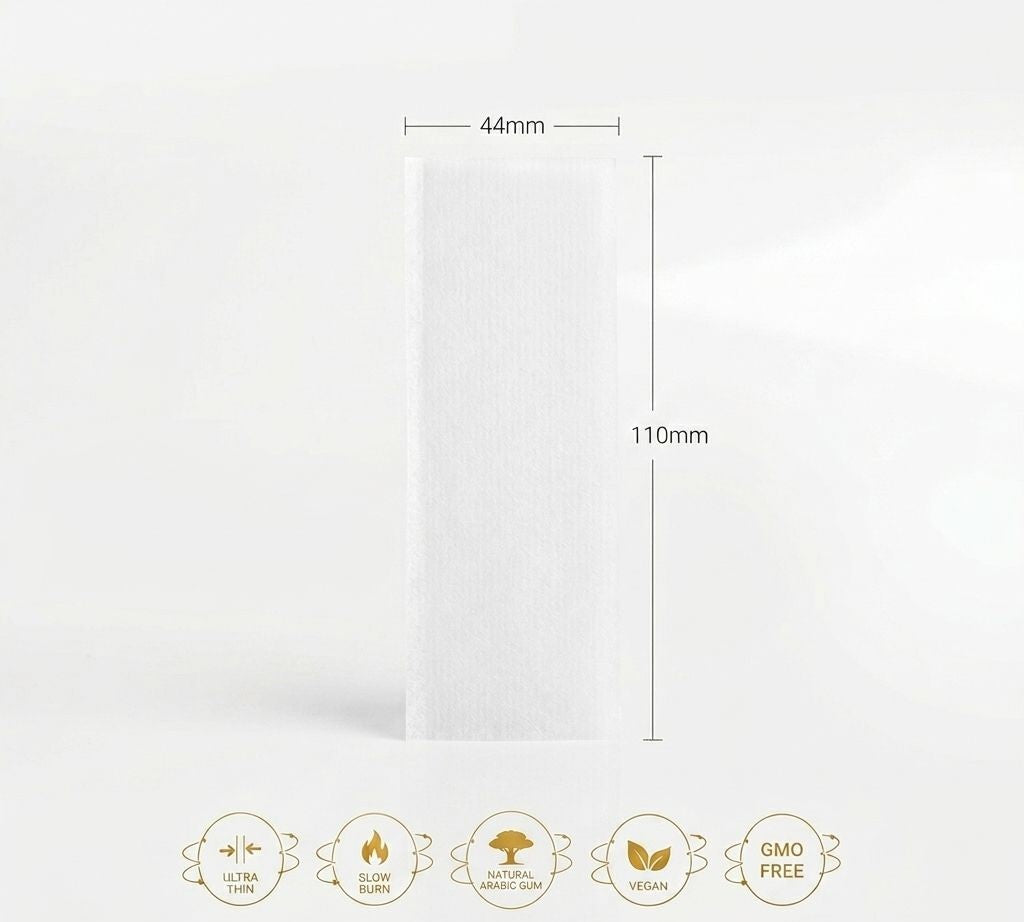6 Booklets - LYF Platinum King Size Slim Rolling Paper - Ultra-Thin + Tips, Tray & 204 Paper